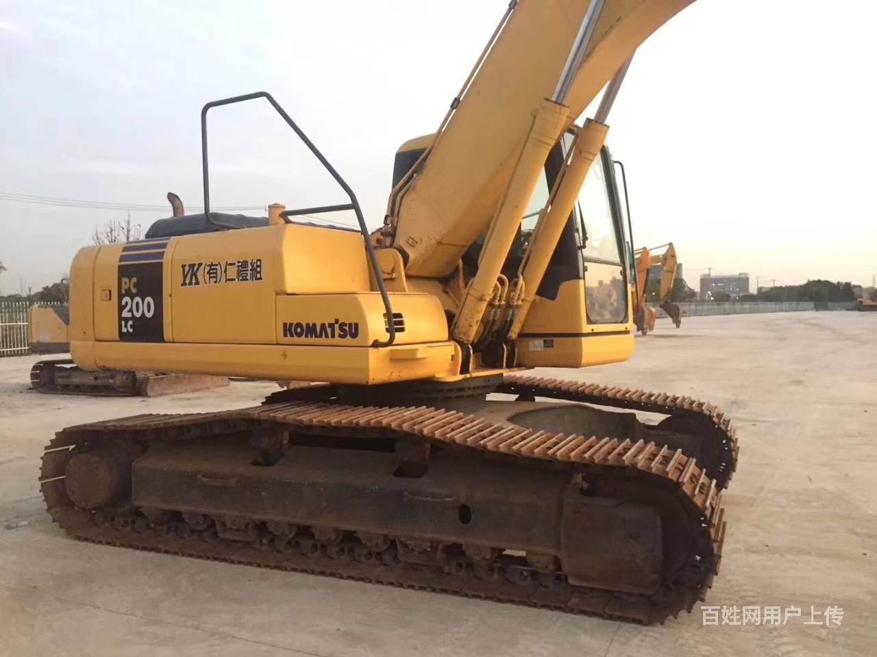 进口小松200-7二手挖掘机,精品车况,可按揭包送
