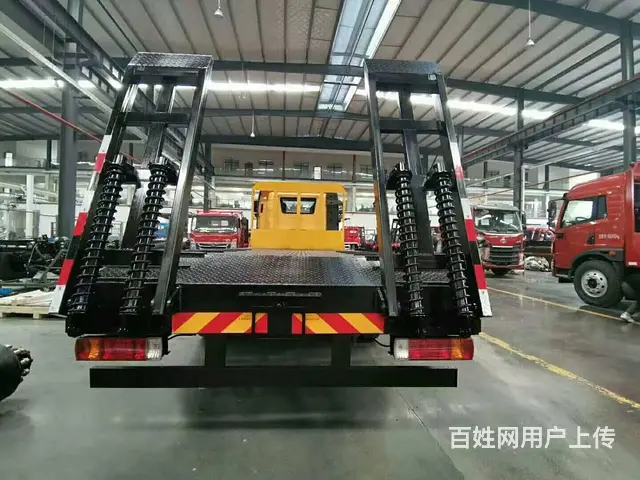 长春解放J6挖机拖板车15吨挖掘机平板车可分期 - 图片 10
