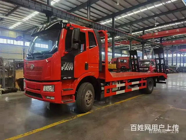 板长6.4米轴距5000挖机拖车挖机板车  哪里买 - 图片 7