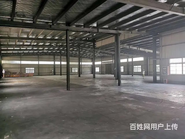 碧溪沿江开发区独栋1600平单层钢结构厂房，场地大，两个大门 - 图片 7