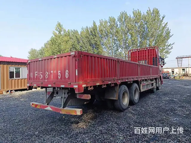 出售二手9.6米平板解放JH6前四后八430马力 - 图片 5