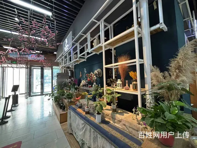 同城推广丨玉泉路袁家村大集第一家55平营业中鲜花店转让 - 图片 5
