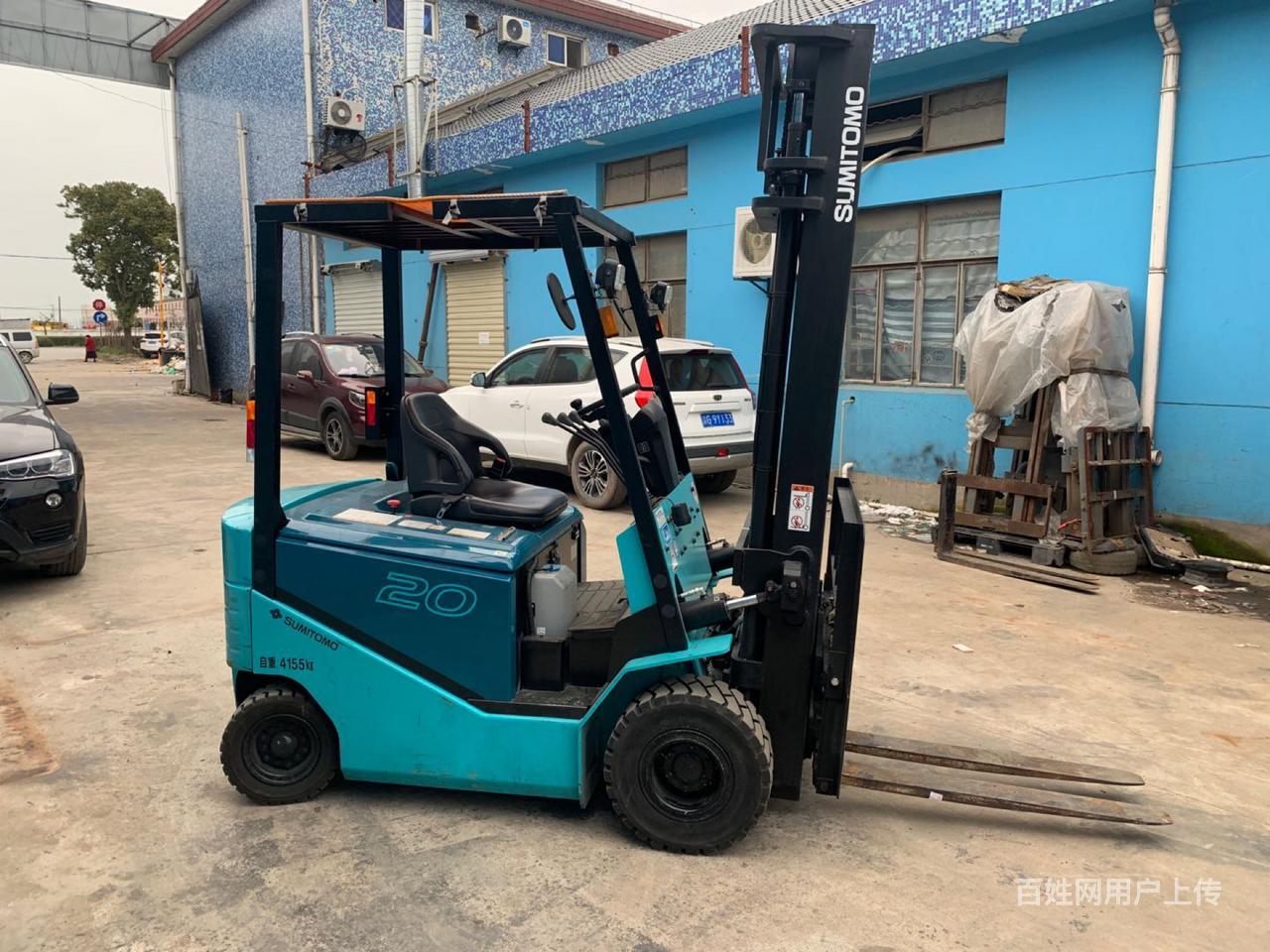 住友2吨四轮电动叉车,九成新二手叉车便宜转