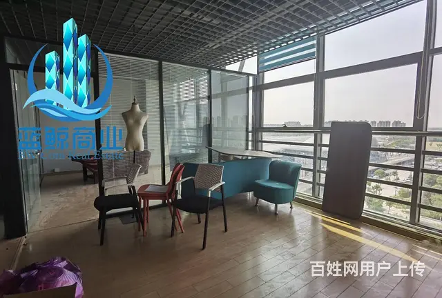 徐州高铁东站旁100平高层南向纯办公落地窗视野开阔 - 图片 2