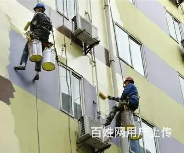 新北区，专业外墙刷涂料，厂房护栏刷油漆 - 图片