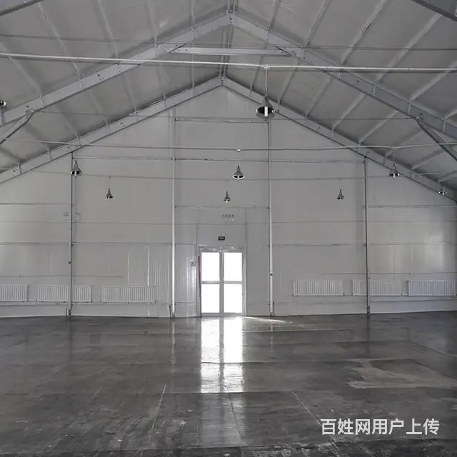 环保仓储大棚大跨度篷房库存充足可租赁机库考古大棚 - 图片 1