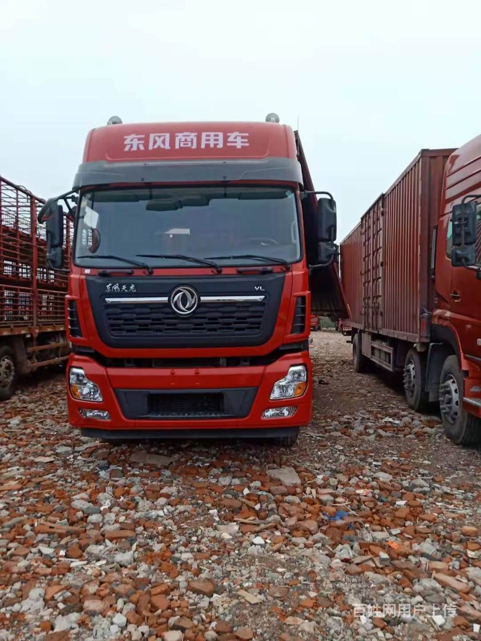 【图】- 东风天龙vl前四后四飞翼9米6国五排放可分期 - 梅州梅县货车