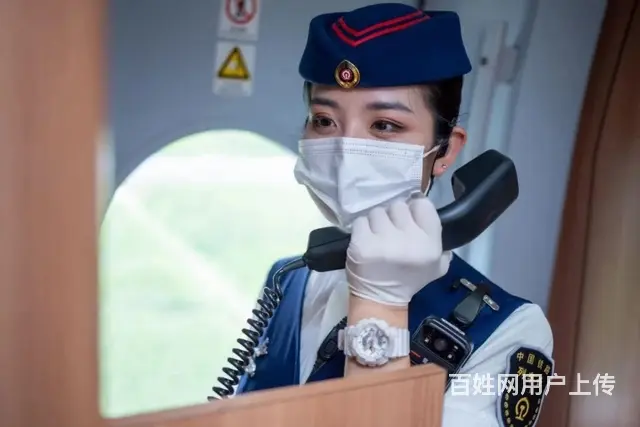 百色G秀丽端庄（高铁乘务员 - 图片 3