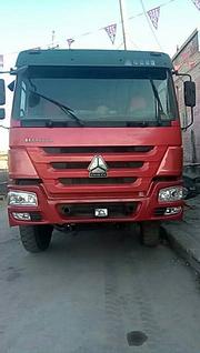 豪沃自卸车13年豪沃336后八轮自卸车12速AC桥