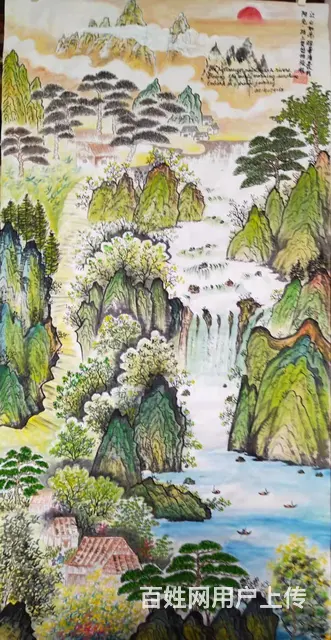 纯手绘中国山水画专售 2022 04 12 - 图片 9