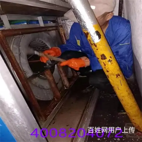 昆山巴城学校厨房排烟系统清洗4008204072 - 图片 4