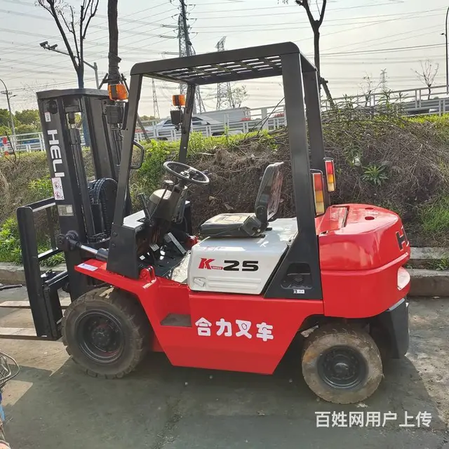 低价转让个人合力二手叉车九成新柴油叉车搬运车 - 图片 1
