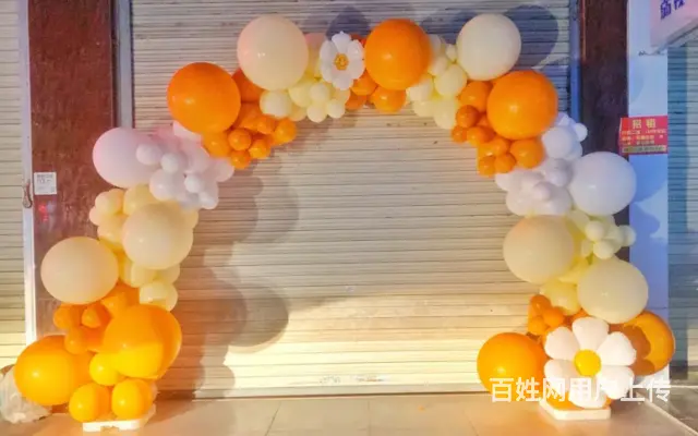 沈阳学校运动会气球编织拱门 充气红拱门 遮阳伞 - 图片 3