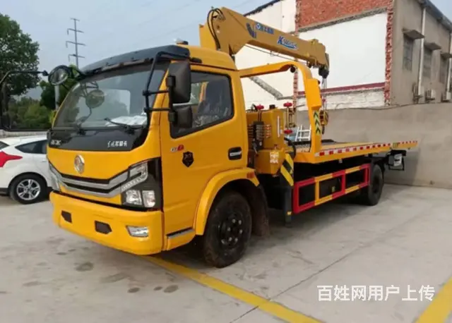 随车吊清障车 - 图片 1