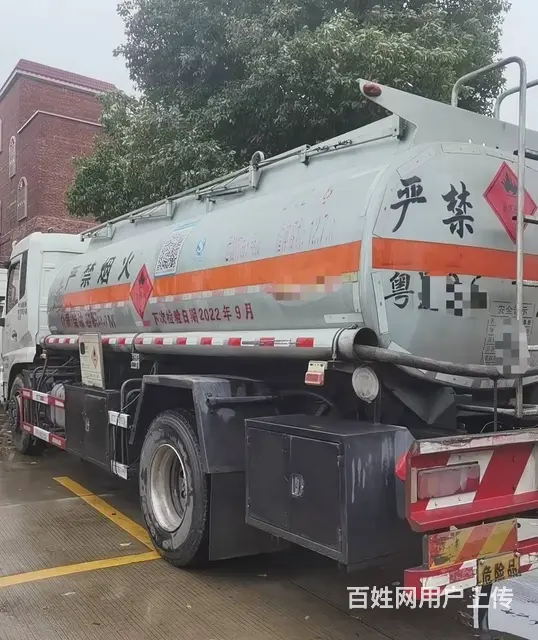 百色急转一辆东风天锦10吨12吨带手续油罐车价格 - 图片 2