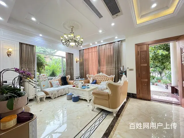 凤翠苑欧式豪装联排 东南向单边位花园180方 靠公 - 图片 1