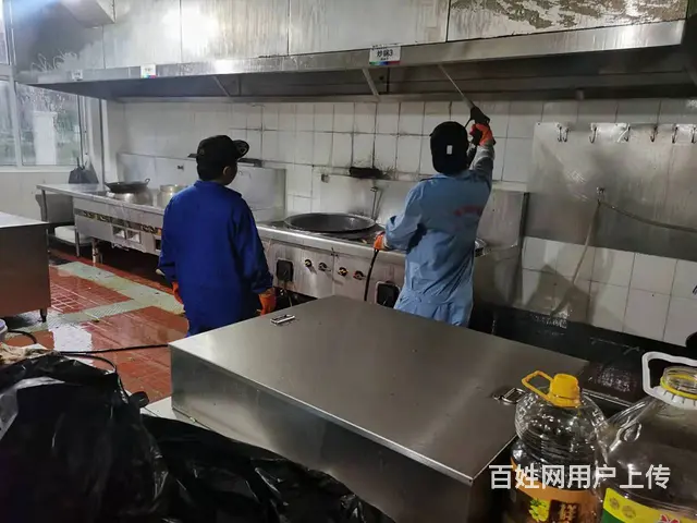 昆山花桥学校厨房排烟系统清洗公司 资质齐全 - 图片 5