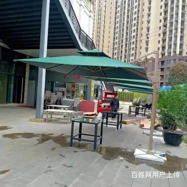 成都庭院伞，岗亭伞定制生产批发四川省内 - 图片 4