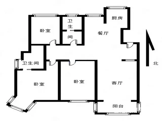石阳老八 中壹街区 电梯低层精装三房拎包入住带柴火间满五 - 图片 11