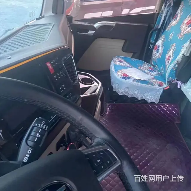 二手自动档解放9.6米高栏载货车 460马力包提档 - 图片 8