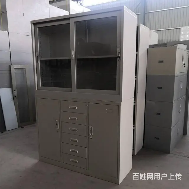 文件柜铁皮柜员工资料柜会计矮柜落地柜厦门送货 - 图片 8