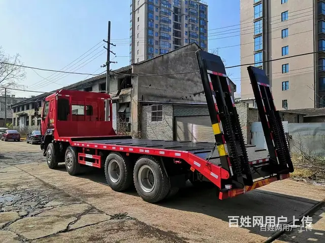 新乡柳汽四桥30吨挖机拖板车分期付款价格 - 图片 4