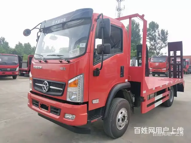国六大运征途黄牌单桥挖机拖车 挖机板车 车到付款 - 图片 10