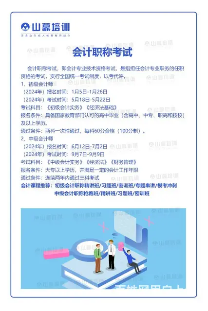 淄博张店王府井会计初级中级证零基础培训白天班晚上班 - 图片 1