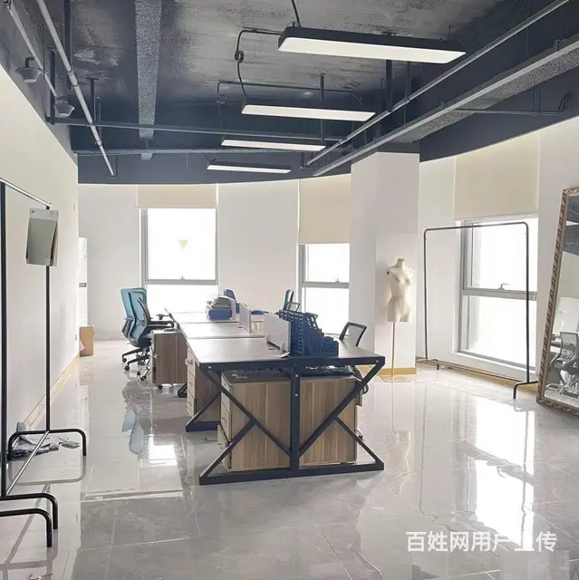 五角天街，整层办公1200方，另有160、480方可选 - 图片 4