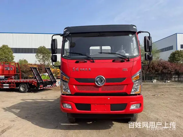 板长含斜坡5.1米钩机拖车 挖机平板车 包上户 - 图片 8