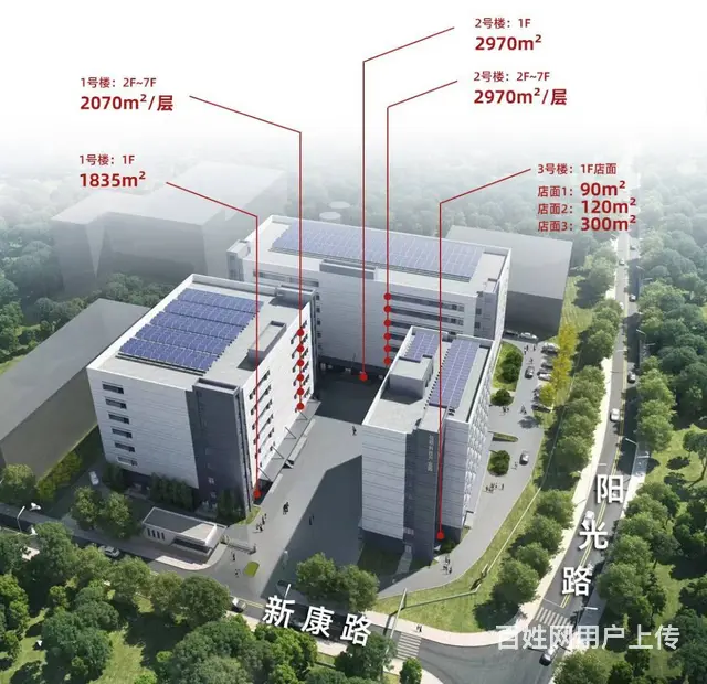 海沧新阳工业区全新厂房，没公摊出租隧道口旁边，可分隔出租 - 图片 1
