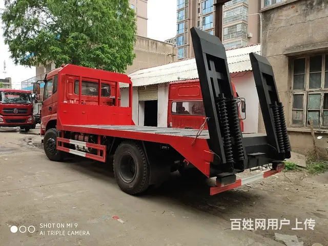 厂家直销拉150挖机拖板车 平板车多少钱一辆 - 图片 5