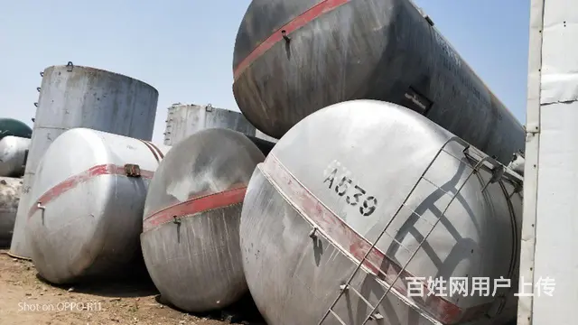 沈阳出售油罐水罐火车罐压力罐水泥罐白钢罐运输罐立罐 - 图片 12
