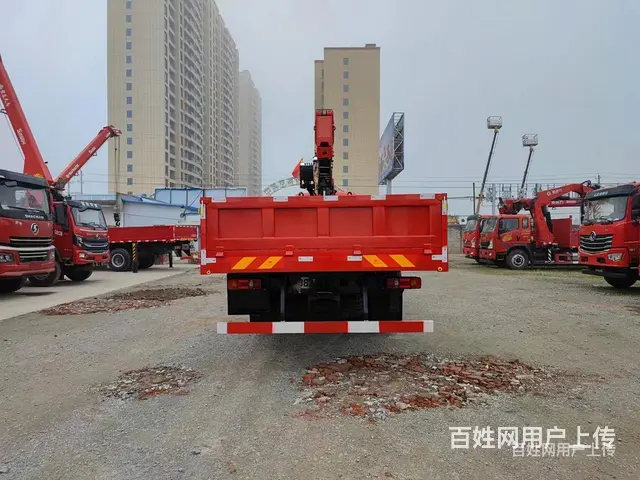 新款单桥后八轮10吨12吨随车吊厂家电话 - 图片 6