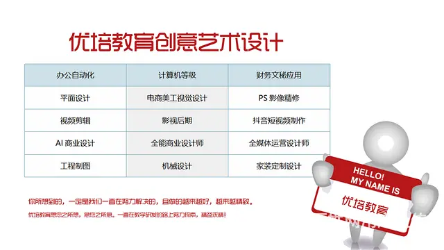 焦作办公制表办公软件计算机等级培训还是到优培教育 - 图片 4