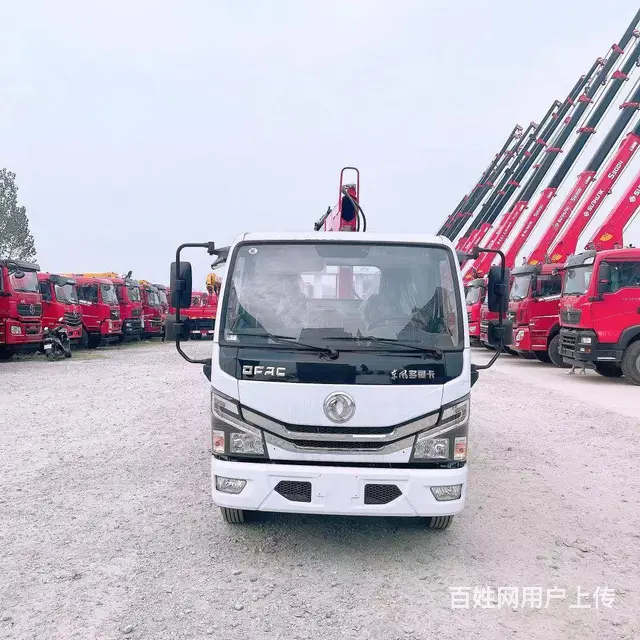 东风多利卡D6蓝牌随车吊 来厂考察报销路费 - 图片 2