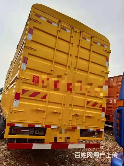 二手载货车270马力前四后八高栏车东风天龙 - 图片 5