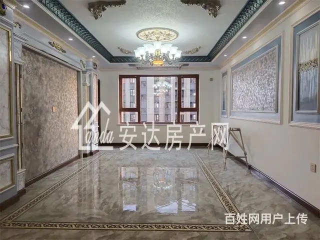安达才媛御景天地，112平米欧式环保装修，3室明厅 - 图片 1