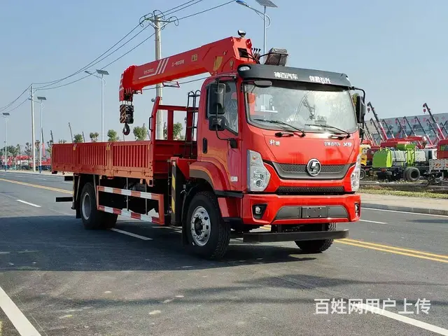 200马力东风单排随车吊8吨14吨单桥随车吊现车随 - 图片 3