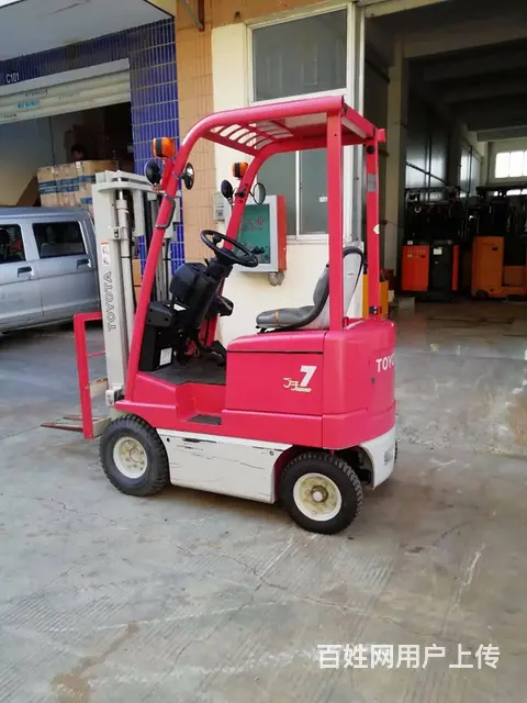 小体积仓储电动叉车，丰田1吨全交流二手叉车 - 图片 1