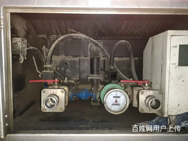 二手21年解放8吨油罐车带加油机流量表提车即可上路 - 图片 5