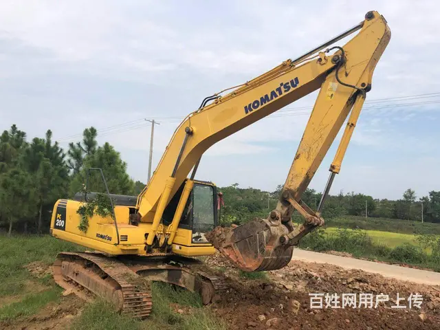 一手12年小松200-8，己试机，机况OK，三大件 - 图片 2