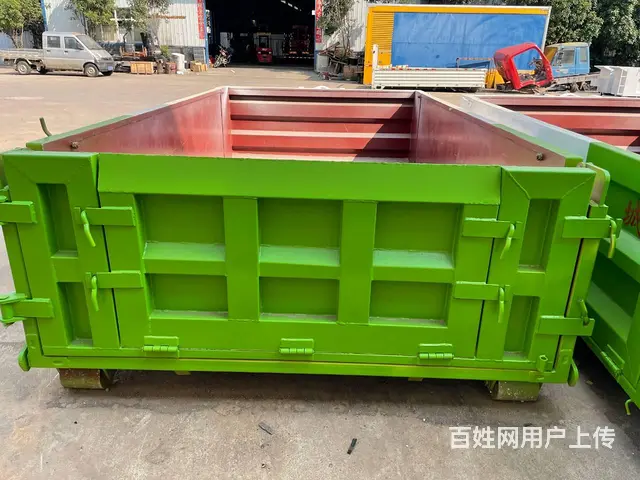 大运蓝牌勾臂垃圾车高强度伸缩臂 车厢可卸式垃圾车 - 图片 10