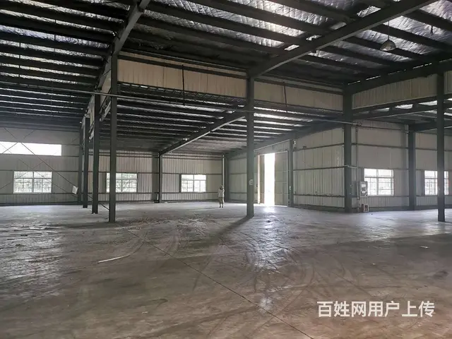 碧溪沿江开发区独栋1600平单层钢结构厂房，场地大，两个大门 - 图片 5
