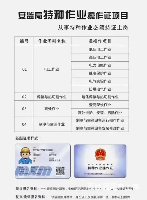 特种作业证-制冷与空调设备安装修理作业证 - 图片 1
