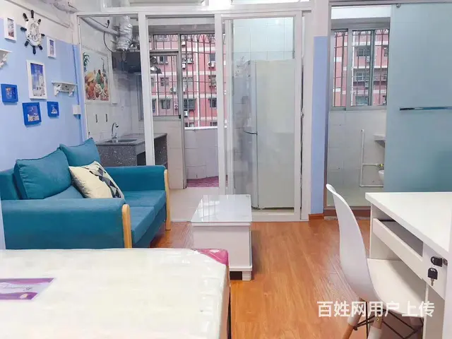 思北 源隆花园 一房可做饭带阳台 多套出租 包物业宽带 - 图片 1