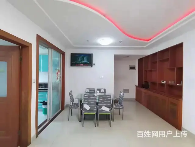 出租百鑫家园库上2楼，精装3室2厅2卫。租金2000/月 - 图片 1