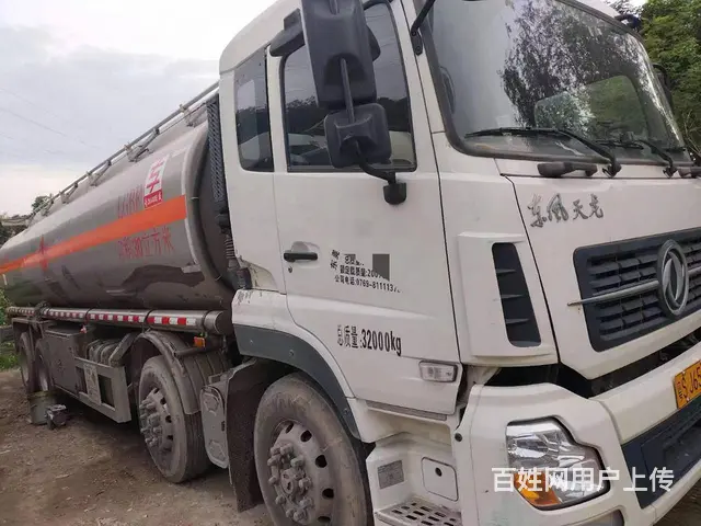梧州急转二手东风天龙20吨铝合金油罐车价格实惠 - 图片 1