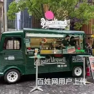 电动四轮小吃车餐车烧烤铁板油炸关东煮美食车夜市摆地 - 图片 1