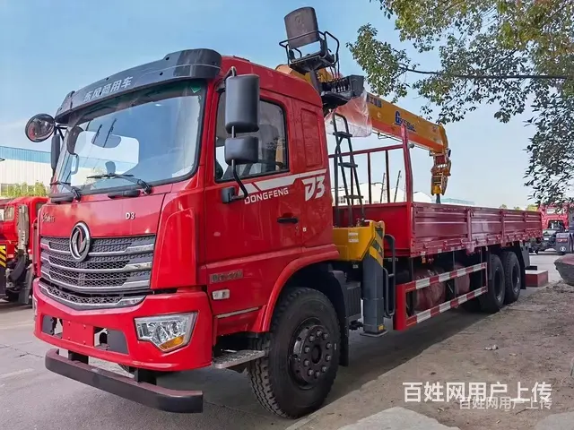 东风D3后八轮程力14吨随车吊来电询价立减3000 - 图片 1